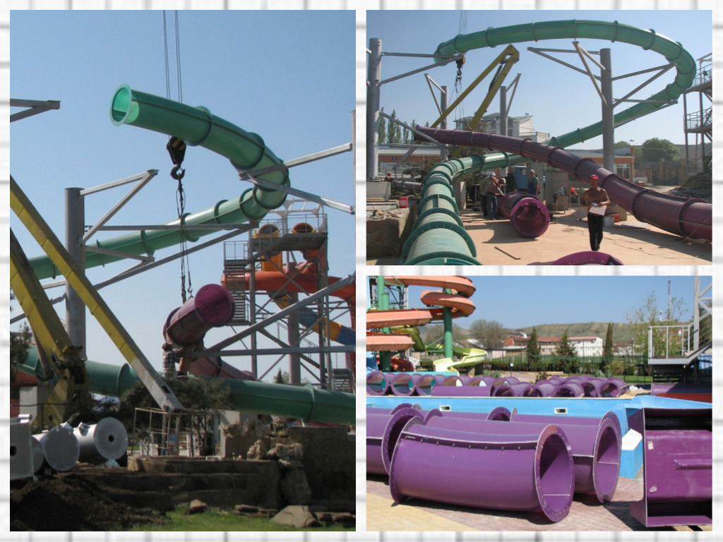 строительство аквапарка